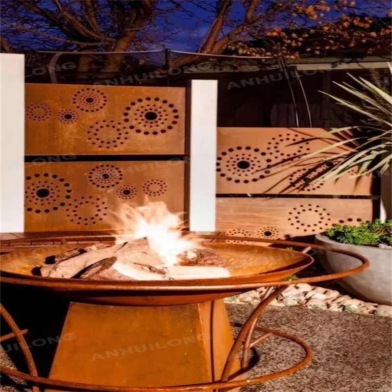Stainless steel substitute large fire pit Maker